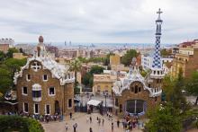 Estudiar en Barcelona - Foto: Park Guell en Barcelona