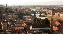 Becas Italia - Panoramica de Florencia, Italia