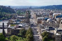 Universidades en Edimburgo - Foto: Panoramica de la ciudad de Edimburgo