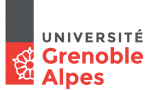 Logo Universidad Grenoble-Alpes (Universidad Joseph Fourier)